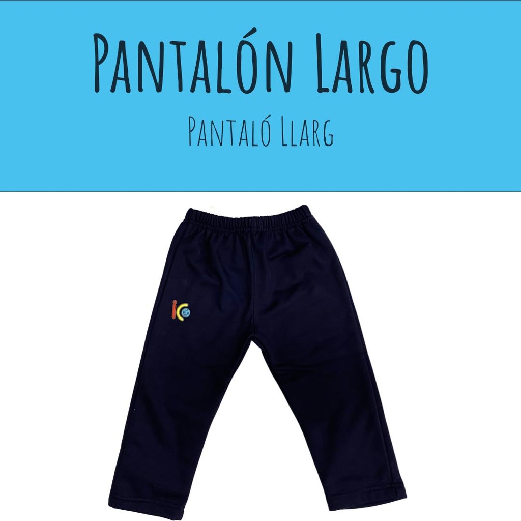 Pantalón Largo (escoleta)