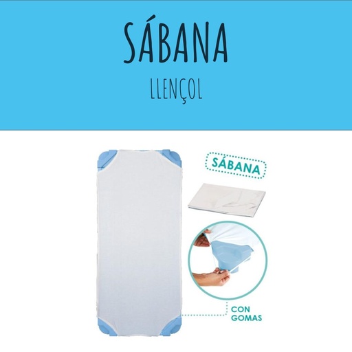 Sábana Bajera 105 x 54 cm   Stock