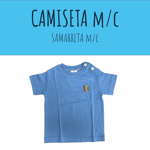Camiseta M/C (escoleta)